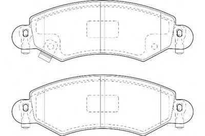 Комплект тормозных колодок, дисковый тормоз DURON купить