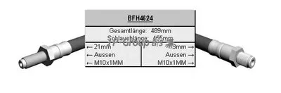 Тормозной шланг QH JP GROUP купить