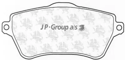 Комплект тормозных колодок, дисковый тормоз QH JP GROUP купить