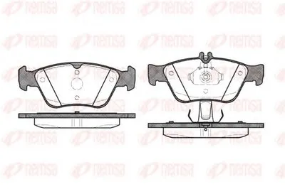 Комплект тормозных колодок, дисковый тормоз KAWE купить