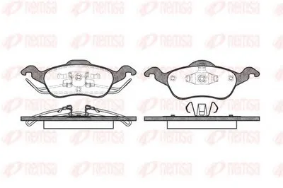 Комплект тормозных колодок, дисковый тормоз KAWE купить