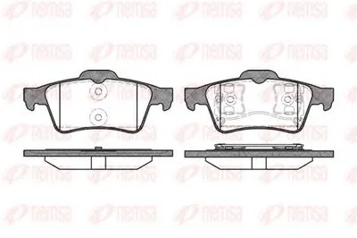 Комплект тормозных колодок, дисковый тормоз KAWE купить
