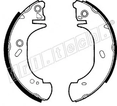 Комплект тормозных колодок REPARATION KIT fri.tech. купить