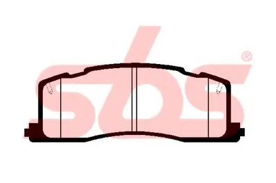 Комплект тормозных колодок, дисковый тормоз sbs купить