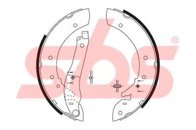 Комплект тормозных колодок sbs купить
