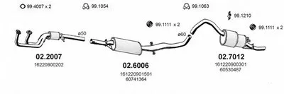 Система выпуска ОГ ASSO купить