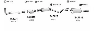 Система выпуска ОГ ASSO купить