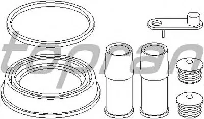 Ремкомплект, тормозной суппорт TOPRAN купить