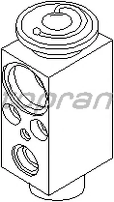 Расширительный клапан, кондиционер TOPRAN купить