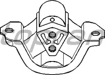 Кронштейн двигателя TOPRAN купить