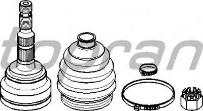 Шарнирный комплект, приводной вал TOPRAN купить
