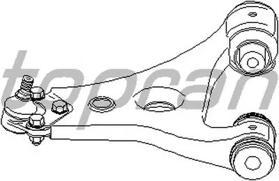 Рычаг независимой подвески колеса, подвеска колеса TOPRAN купить