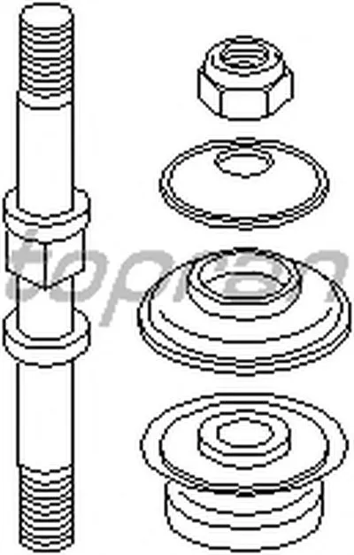 Тяга / стойка, стабилизатор TOPRAN купить
