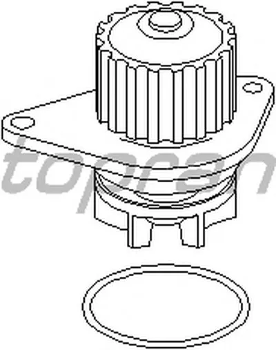 Водяной насос TOPRAN купить