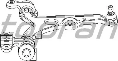Рычаг независимой подвески колеса, подвеска колеса TOPRAN купить