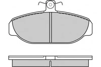 Комплект тормозных колодок, дисковый тормоз E.T.F. купить