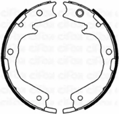 Комплект тормозных колодок, стояночная тормозная система CIFAM купить