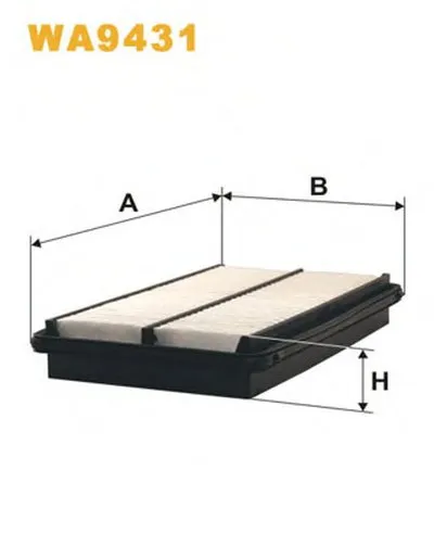 Воздушный фильтр WIX FILTERS купить