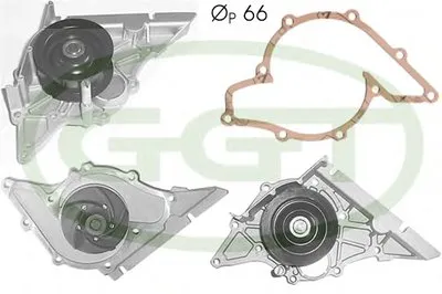 Водяной насос GGT купить