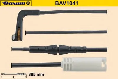 Сигнализатор, износ тормозных колодок BARUM купить