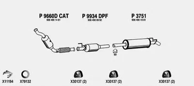 Система выпуска ОГ FENNO купить