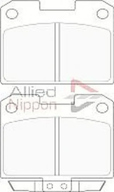 Комплект тормозных колодок, дисковый тормоз ANL Braking COMLINE купить