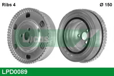 Ременный шкив, коленчатый вал LUCAS ENGINE DRIVE купить