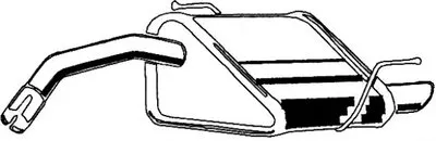Глушитель выхлопных газов конечный ASMET купить