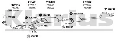 Система выпуска ОГ KLARIUS купить