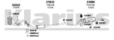 Система выпуска ОГ KLARIUS купить