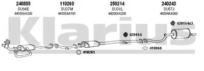 Система выпуска ОГ KLARIUS купить