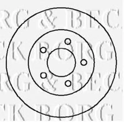 Тормозной диск BORG & BECK купить