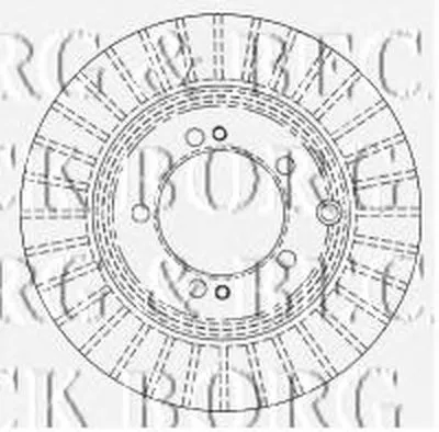 Тормозной диск BORG & BECK купить