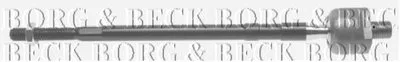 Осевой шарнир, рулевая тяга BORG & BECK купить