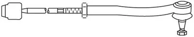 Поперечная рулевая тяга FRAP купить
