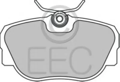 Комплект тормозных колодок, дисковый тормоз EEC купить