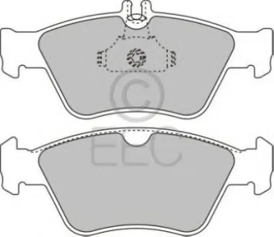 Комплект тормозных колодок, дисковый тормоз EEC купить