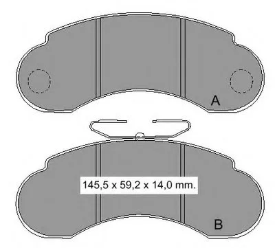 Комплект тормозных колодок, дисковый тормоз VEMA купить