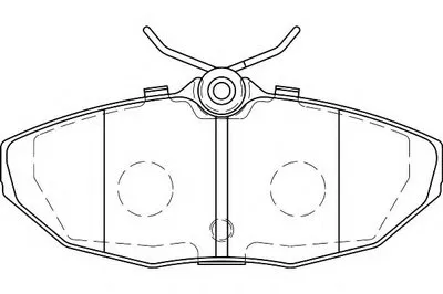 Комплект тормозных колодок, дисковый тормоз WAGNER купить