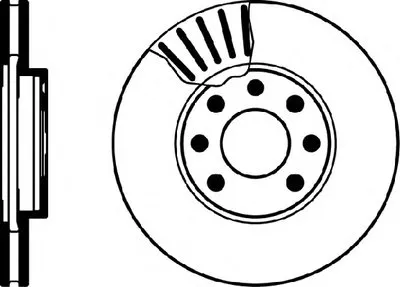 Тормозной диск PRO HELLA PAGID купить