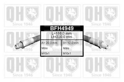 Тормозной шланг QUINTON HAZELL купить