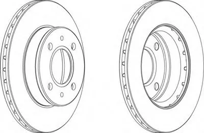 Тормозной диск PREMIER FERODO купить
