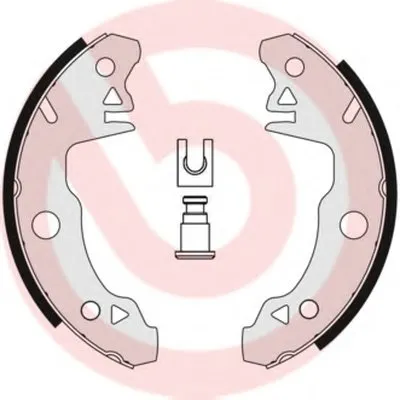 Комплект тормозных колодок BREMBO купить