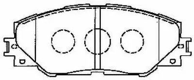 Комплект тормозных колодок, дисковый тормоз AISIN купить
