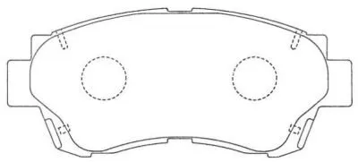 Комплект тормозных колодок, дисковый тормоз AISIN купить
