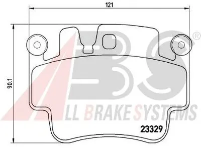 Комплект тормозных колодок, дисковый тормоз SPORTLINE A.B.S. купить