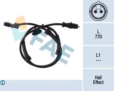 Датчик, частота вращения колеса FAE купить
