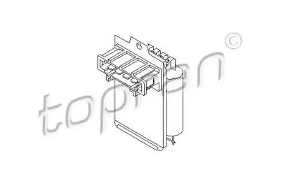 Сопротивление, вентилятор салона TOPRAN купить