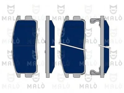 Комплект тормозных колодок, дисковый тормоз MALÒ купить