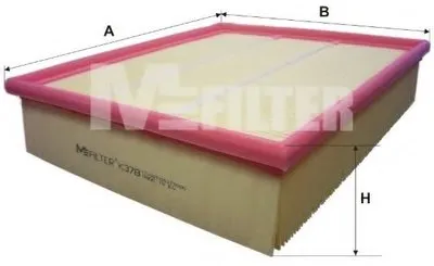 Воздушный фильтр MFILTER купить